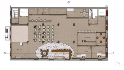 Second floor plan