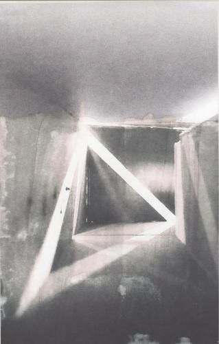 Photograph of model’s interior - how can light guide a person through a space?