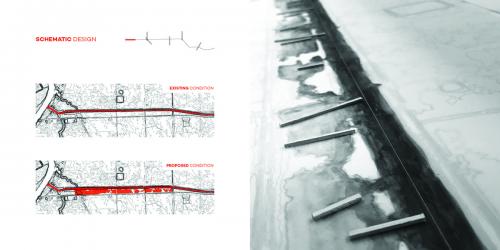 Schematic design for water residency