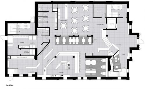 1st Floor Plan