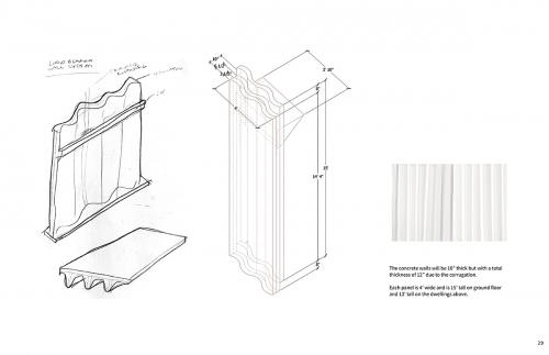 Precast Corrugated Concrete Construction Iterations