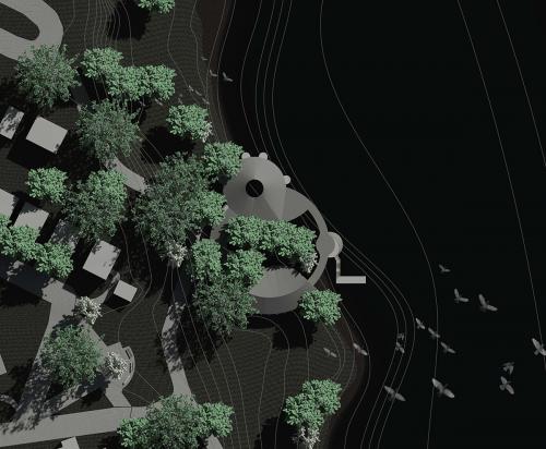 Site plan, Pritchard’s Creek Healing Centre