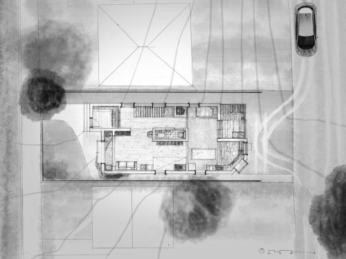 Site Map of Final Design in 1:100